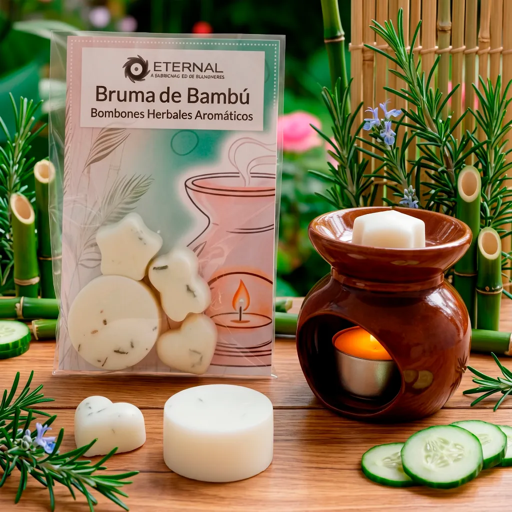 Bombones-Aromáticos-Herbales-Wax-Melts-Bambú-y-Pepino-con-Romero-2.webp