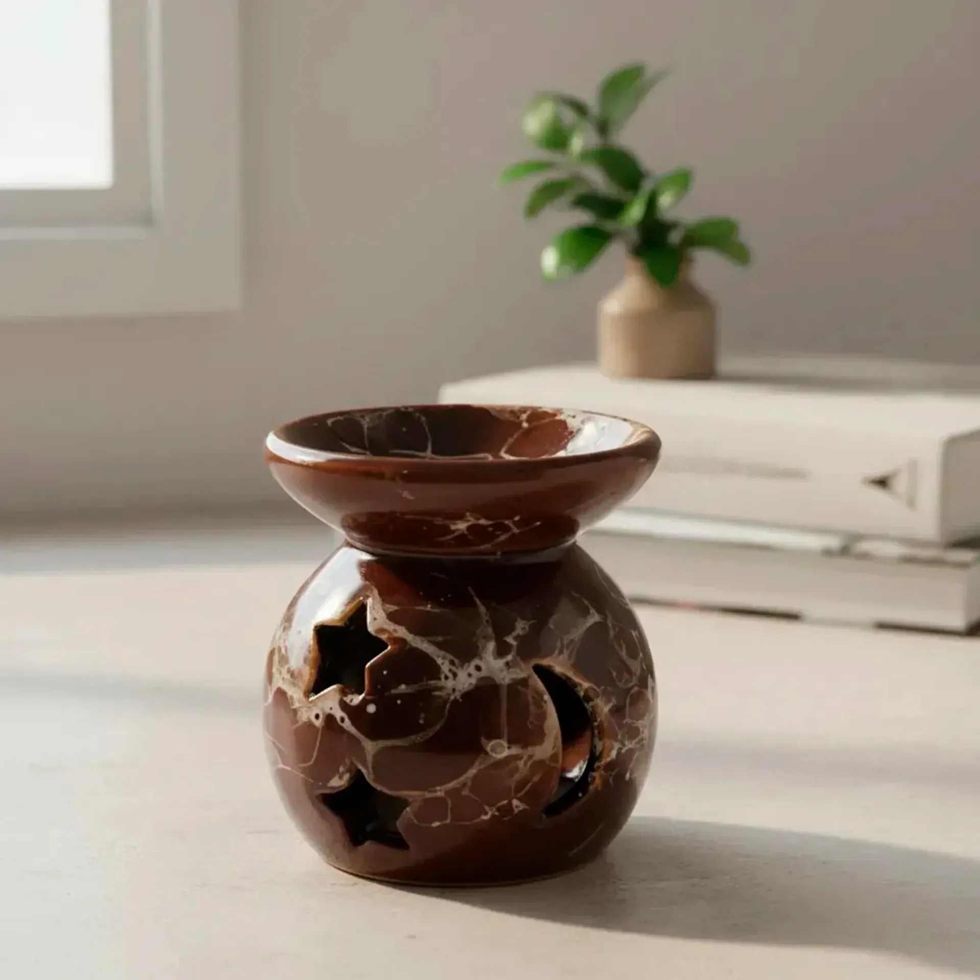 Hornillo Calado Luna y Estrellas