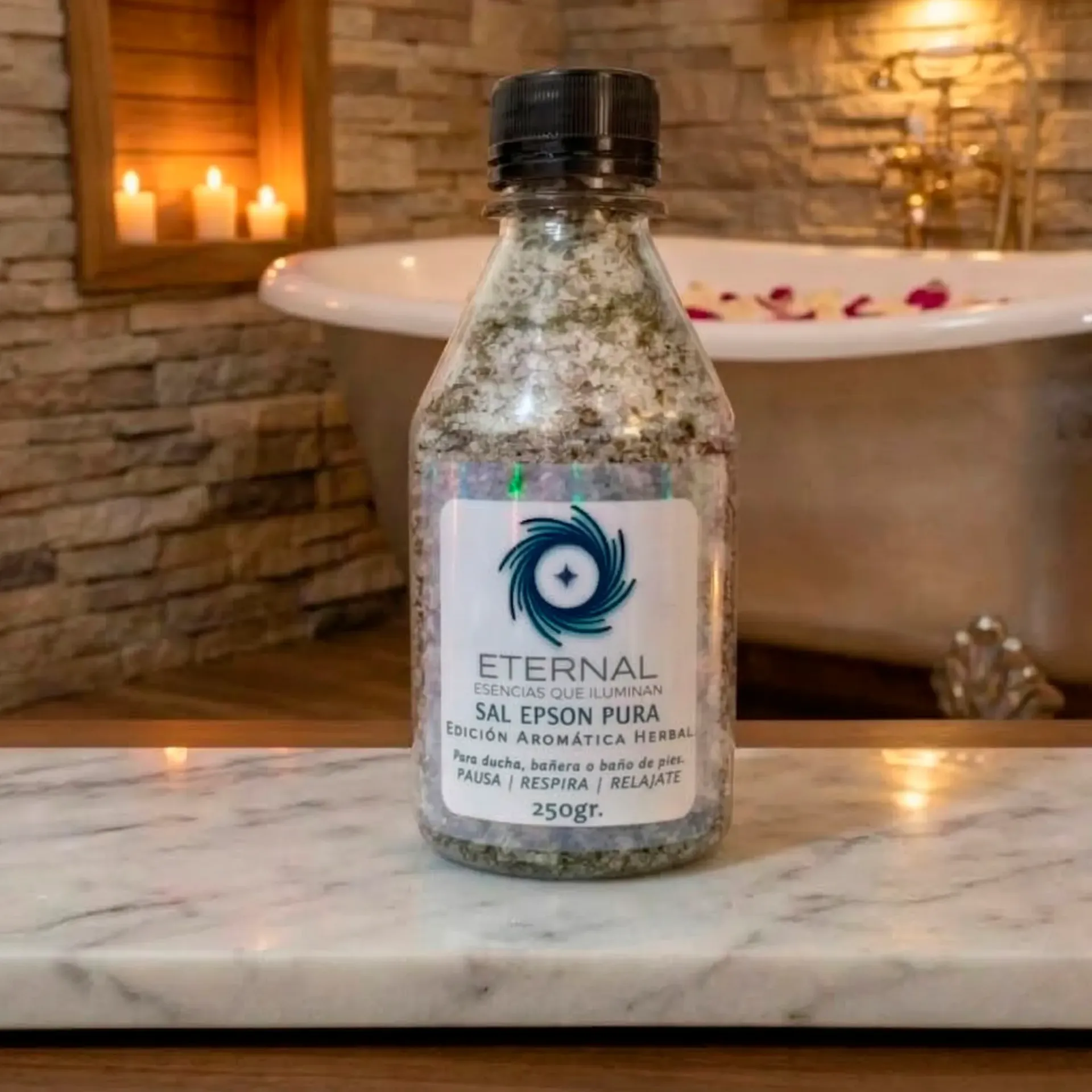 Sales Epson Herbales en Botella de 250gr.