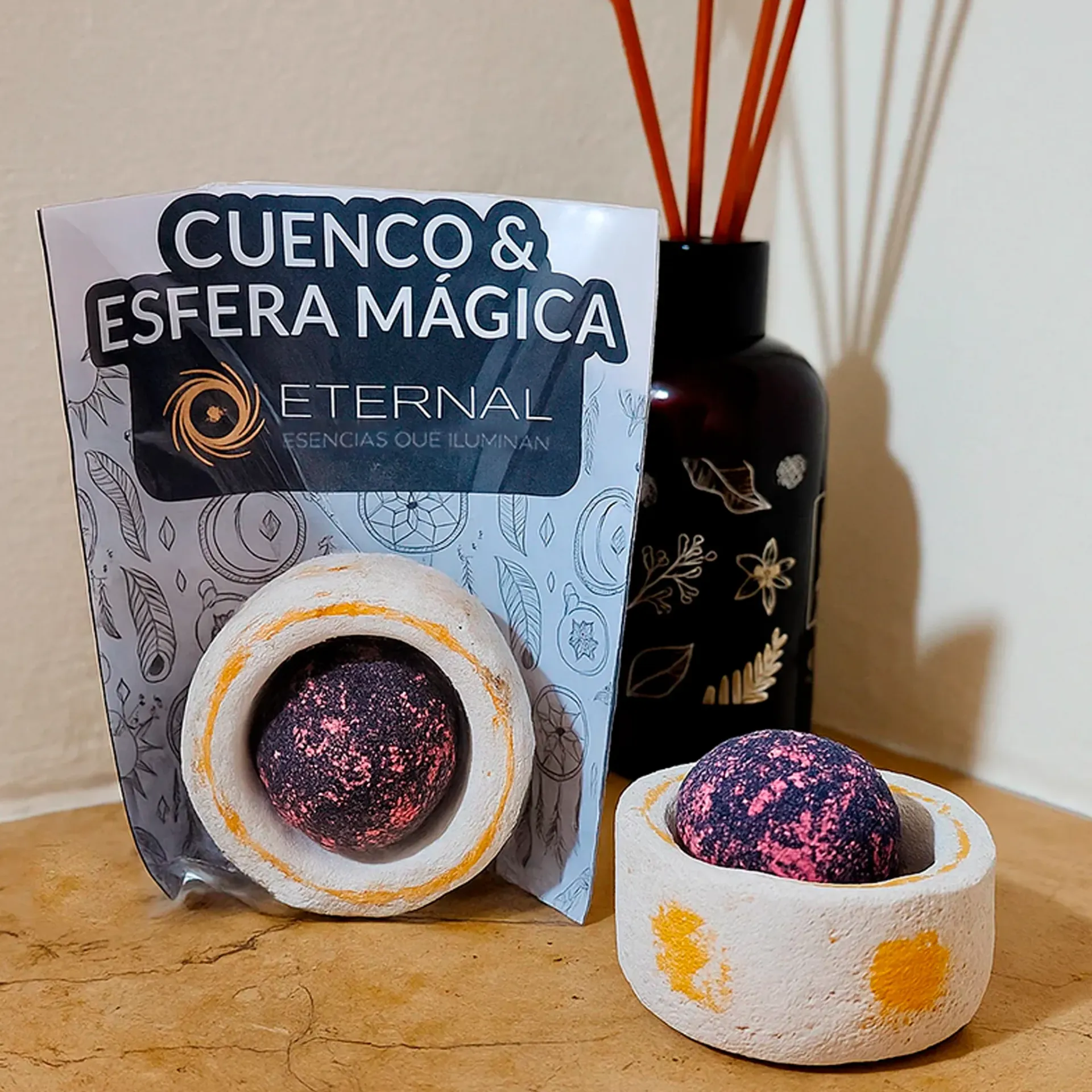Cuenco para Esfera Mágica Ritual Sagrado Cósmico
