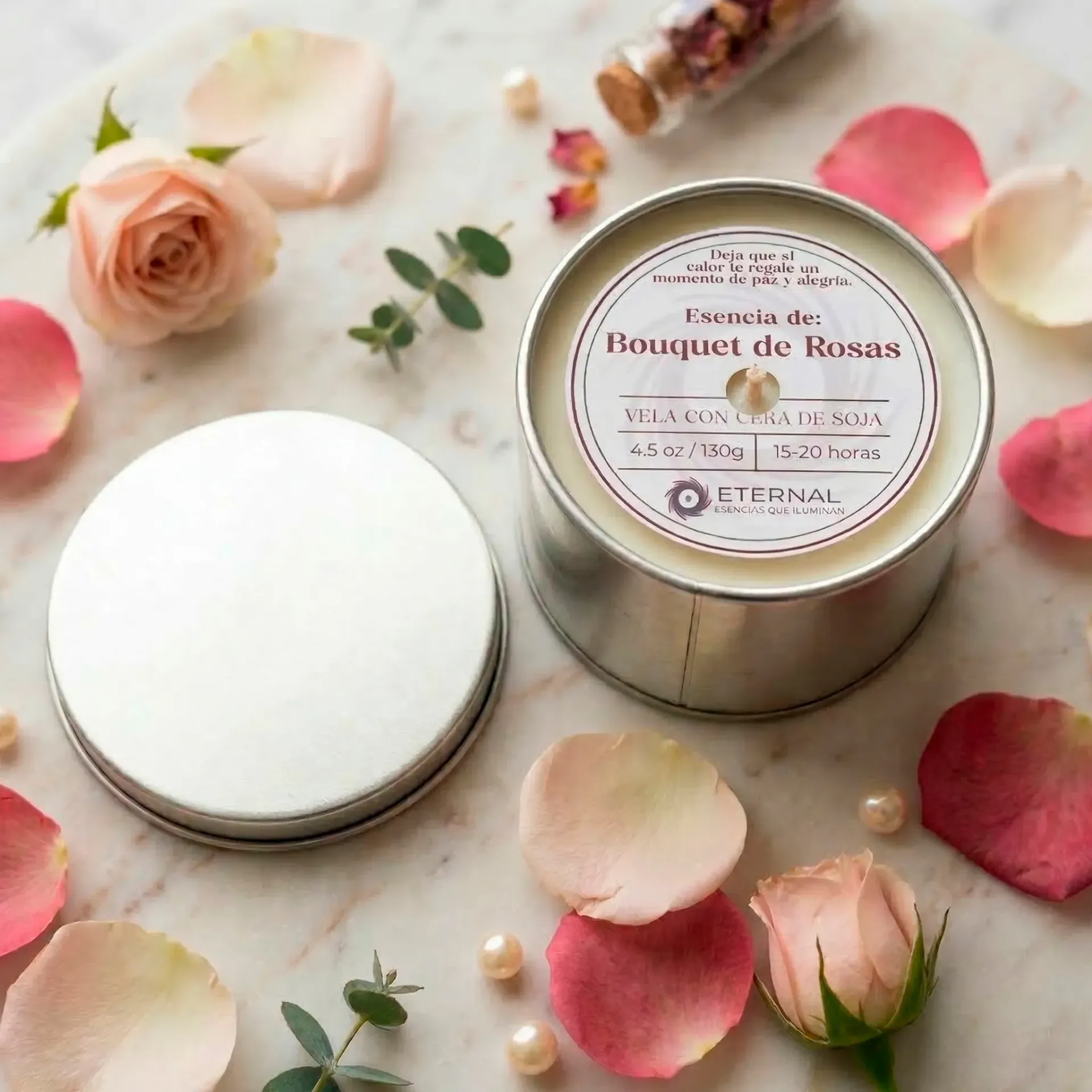 Vela de Soja 130gr - Aromática Premium (Más Vendido del Mes, Más Vendido del Mes)