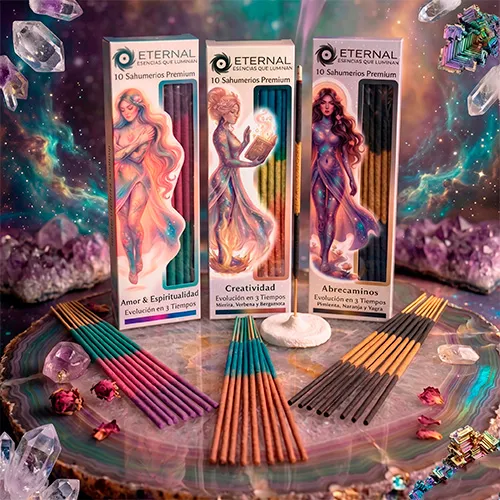Sahumerios Evolución en 3 Tiempos x10 Varillas (Más Vendidos)