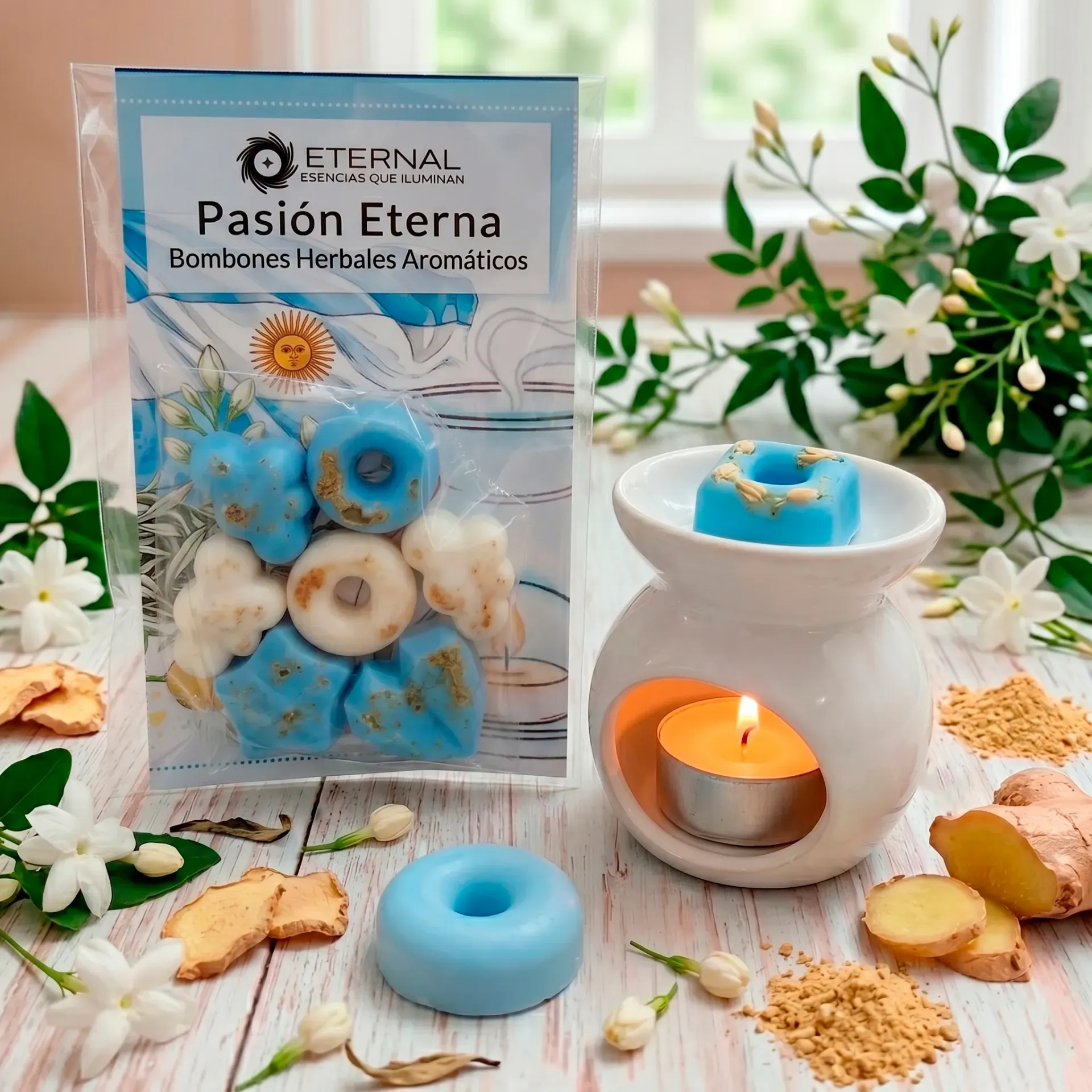 Bombones Herbales Aromáticos (Wax Melts)