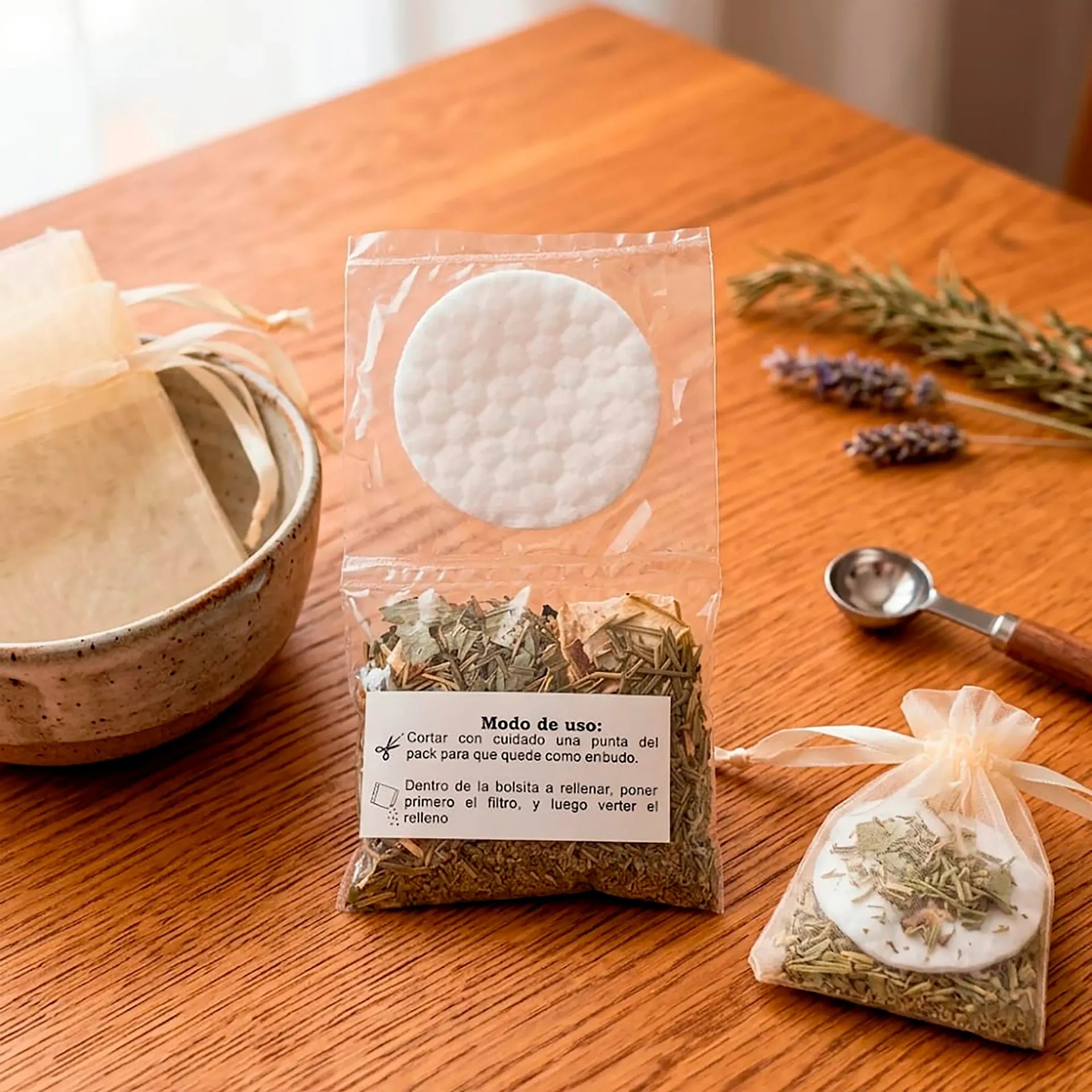 Recarga para Bolsita Herbal (Baño o Aromáticas) (Recarga Ducha)