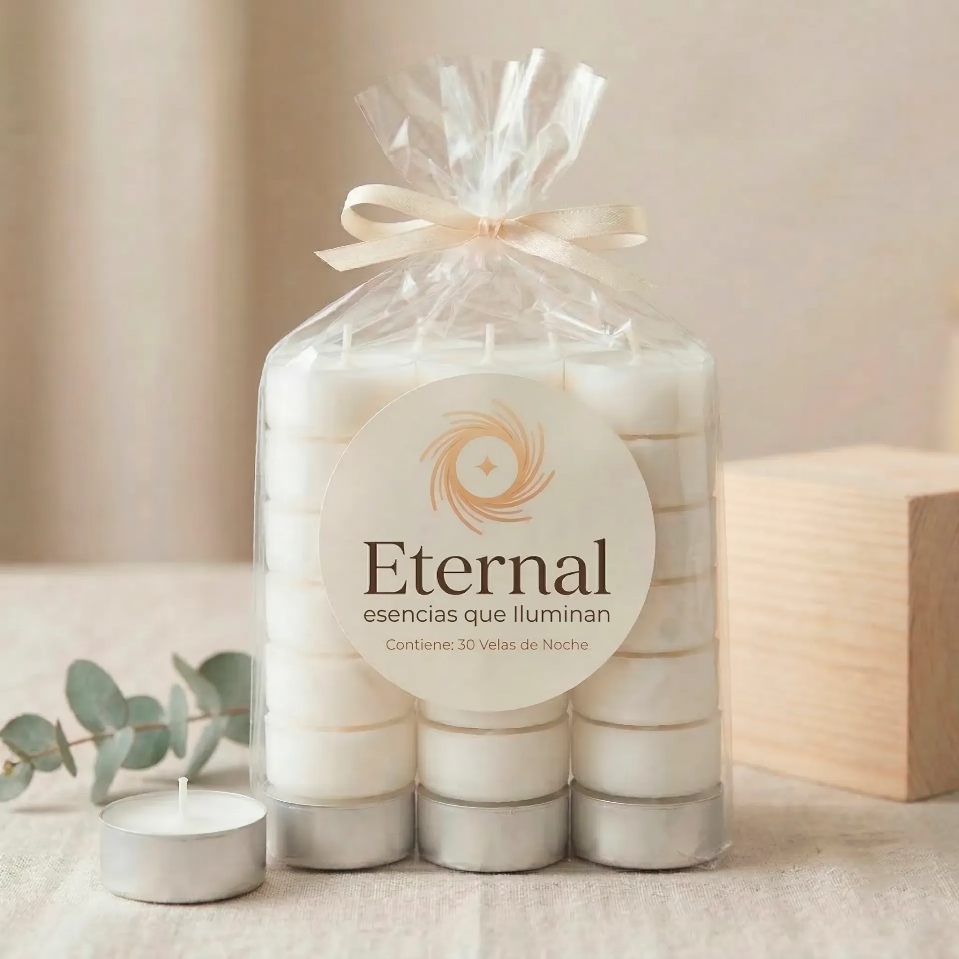 Bolsa 30 Velas de Noche - Larga Duración
