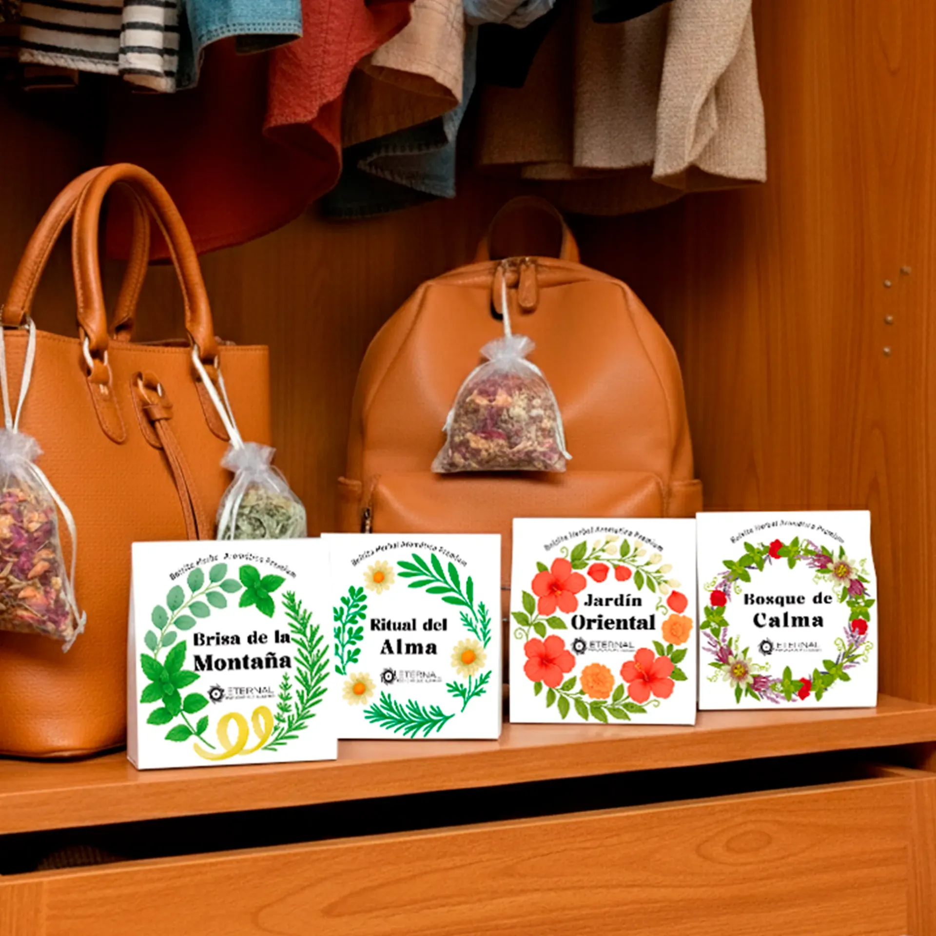 Bolsita Aromática Herbal - Para Armarios, Cajones y Bolsos
