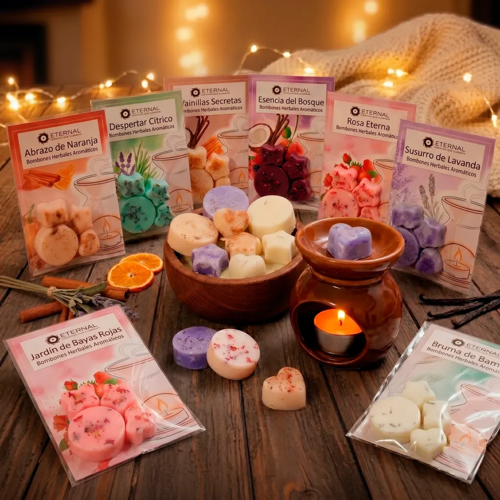 Bombones Herbales Aromáticos (Wax Melts) (Más Vendidos)